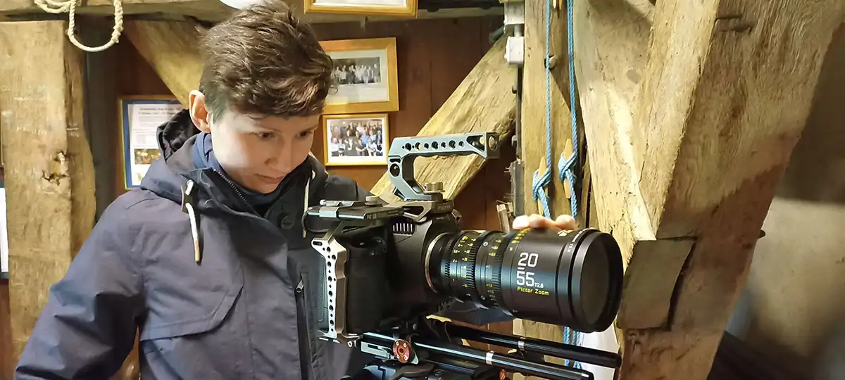 Behind the scenes